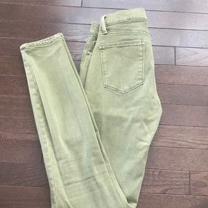 Military green Gap jeans